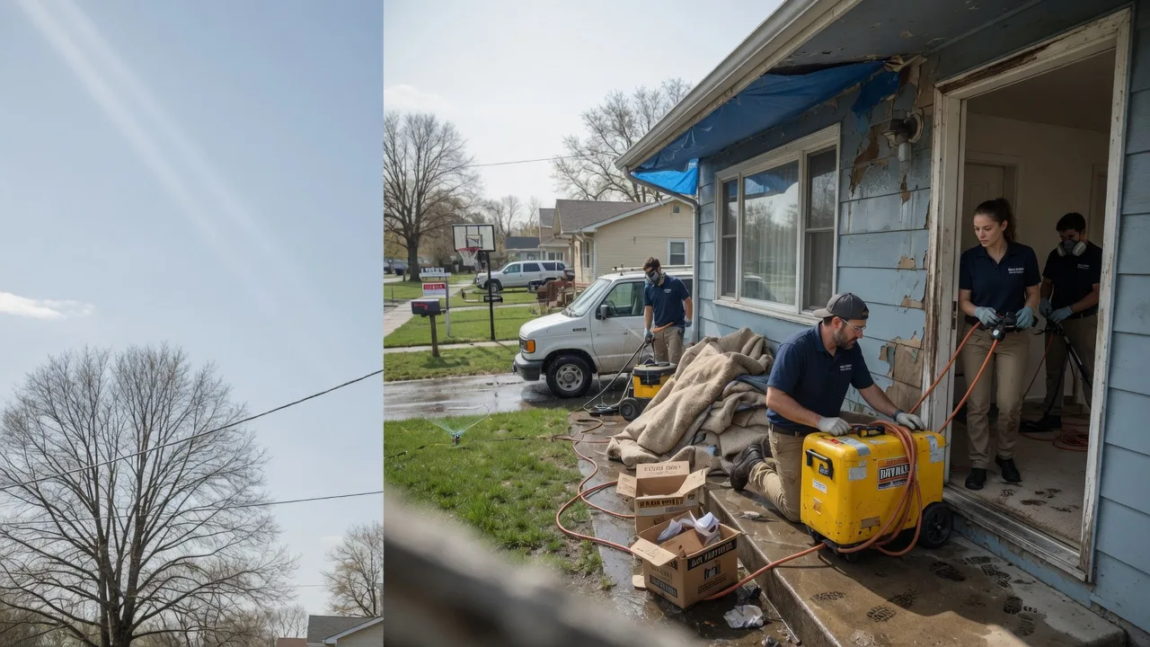 Basement Flood Cleanup in Clarks Summit, PA near me